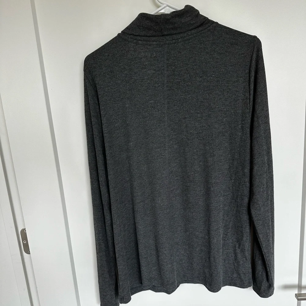 LOFT Ribbed Turtleneck - Picture 3 of 6
